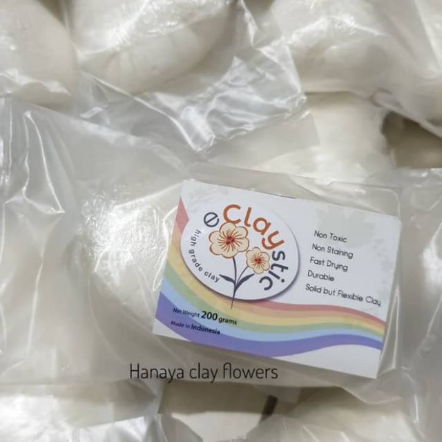 Hanaya Eclaystic Clay / Air Dry Clay / Cold Porcelain Clay