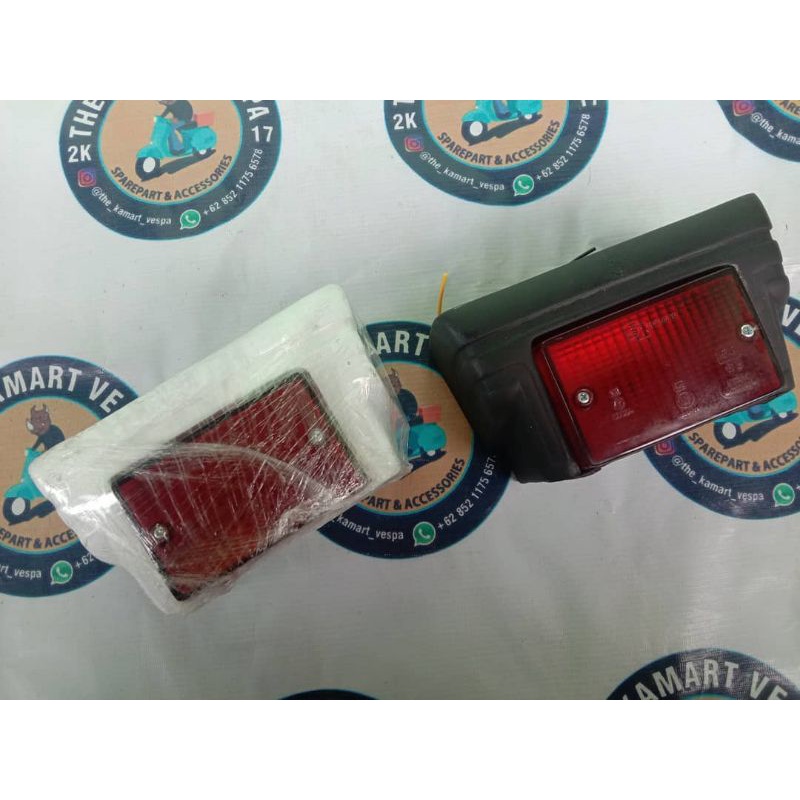 BEMPER BELAKANG VESPA MODEL SR BOLOGNA UNTUK VESPA PXSERIES-EXCEL-SPARTAN DLL