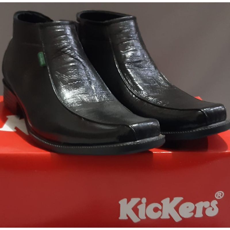 sepatu pria pdh kulit kickers standard santri Gontor