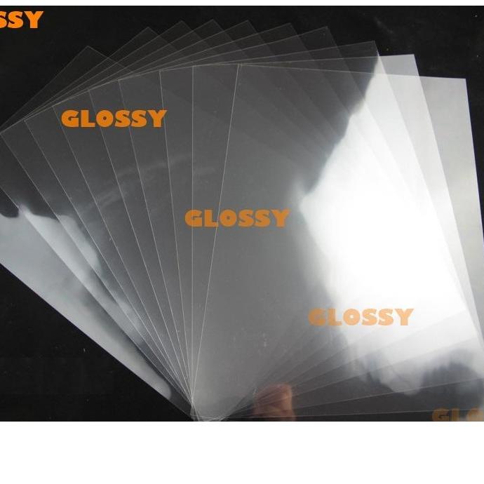 

Update - INKJET TRANSPARANT FILM / PLASTIK TRANPARAN A4 ✔