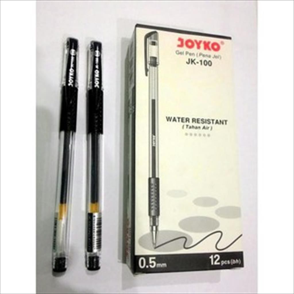 

Pen Bolpen Gel JK-100 Joyko ( 12 PCS )