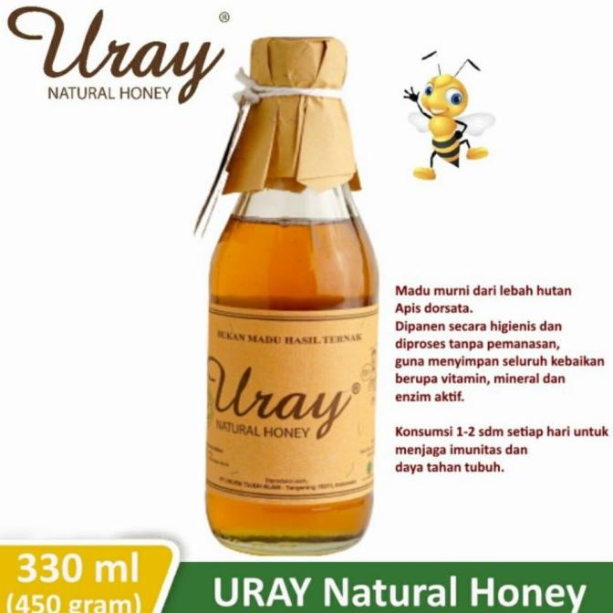 

Diskon MADU URAY 450GR /330ml Madu Alami Diskon