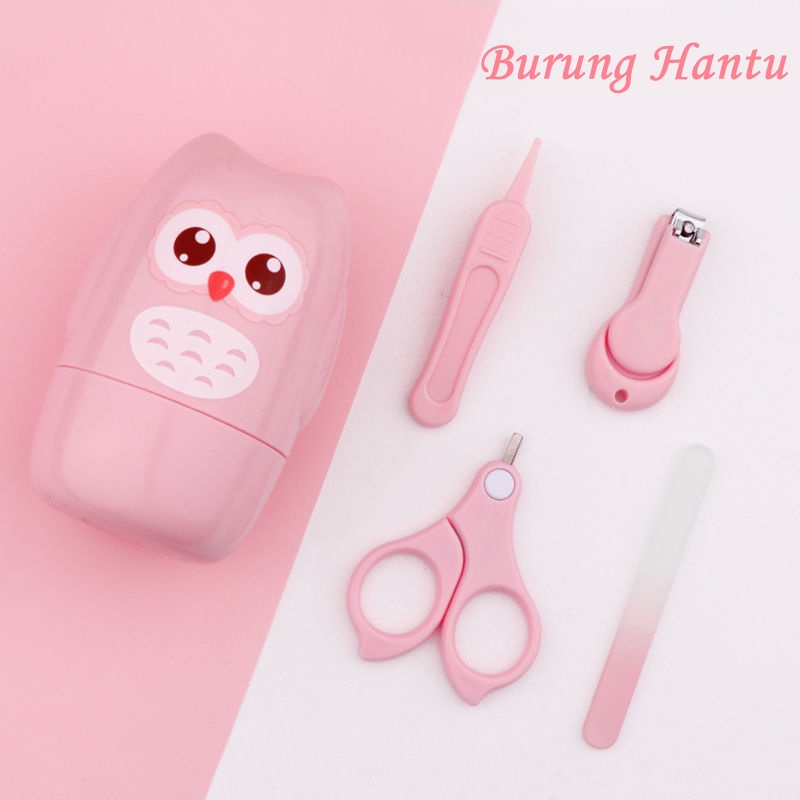 Gunting kuku bayi 1set 4 pcs gunting kuku kusus BABY  Manicure Set Bayi / Gunting Kuku Bayi isi 4