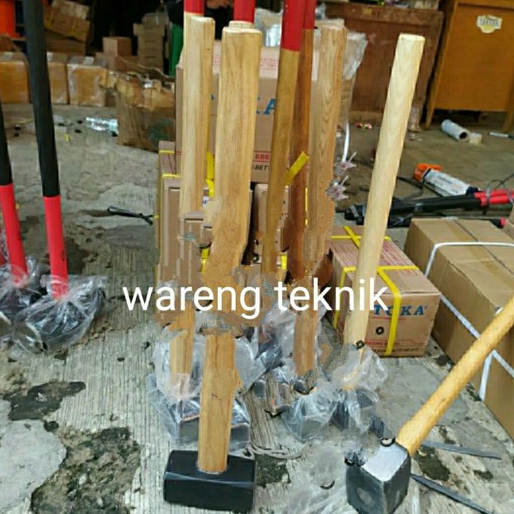 palu batu 8 lb bodem gagang kayu 4 kg