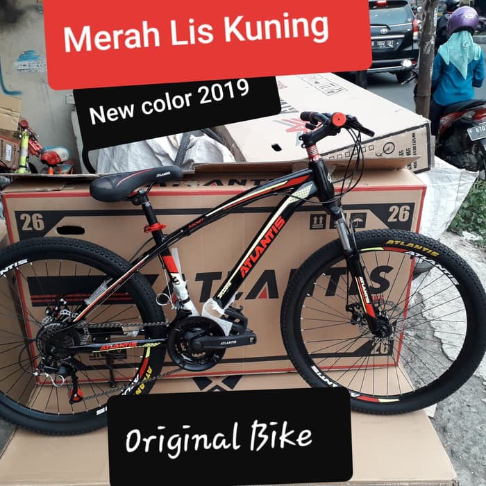 Promo Sepeda  Gunung  26 MTB  ATLANTIS  REM CAKRAM Murah 