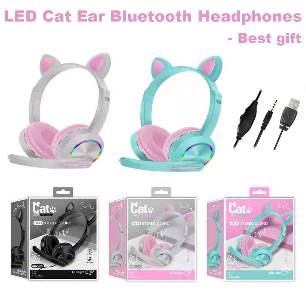 HEADPHONE Akz-020 CAT LUCU