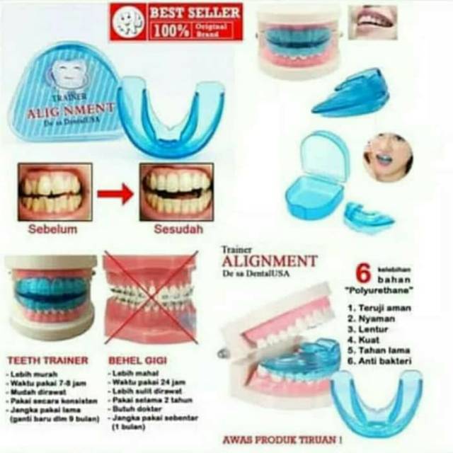 ORTHODONTIC TEETH TRAINER BEHEL GIGI