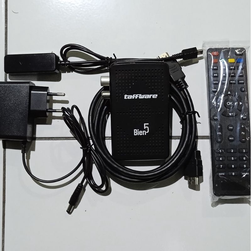 STB Combo Taffware Bien5 DVBT2 + DVBS2