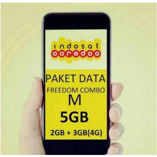 Perdana Internet&Paket Data Internet Indosat Freedom M 10 GB
