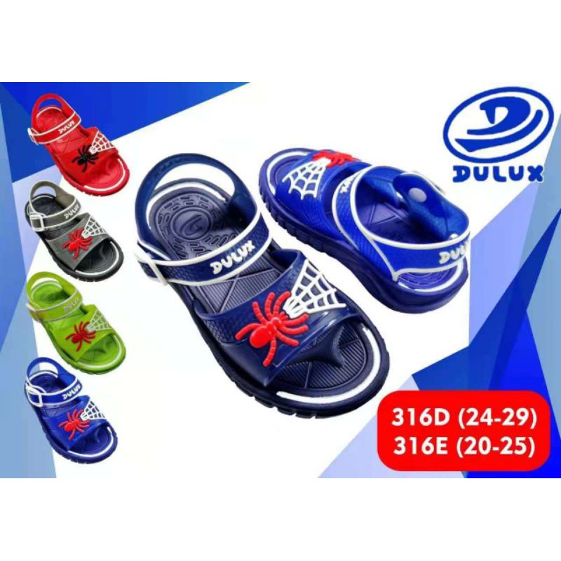 sandal anak,sandal balita, sandal gunung ringan buat anak,sandal dulux 316E, 316D.