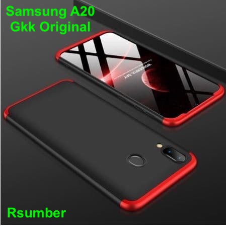 Samsung A20 full armor 3in1 gkk original