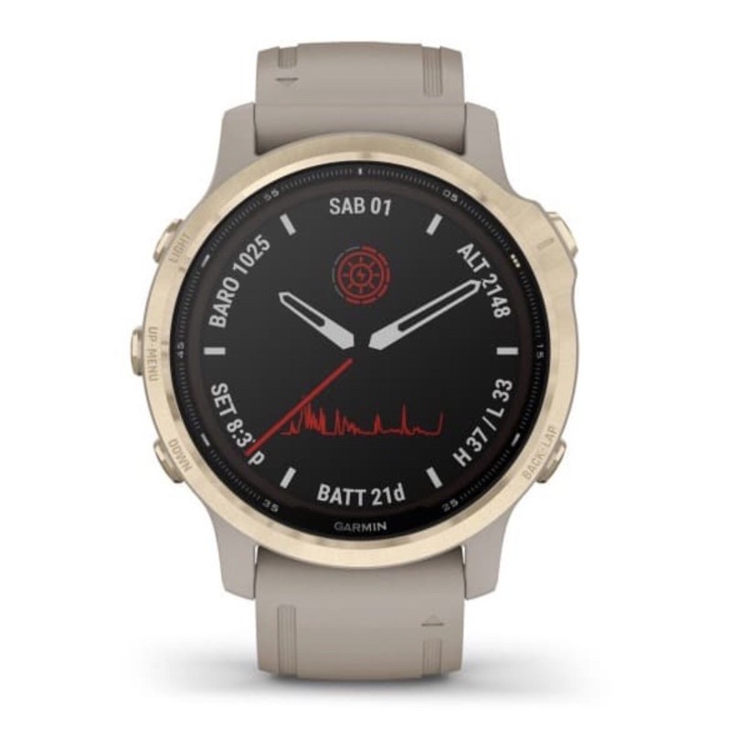 Garmin Fenix 6s pro solar - Light gold