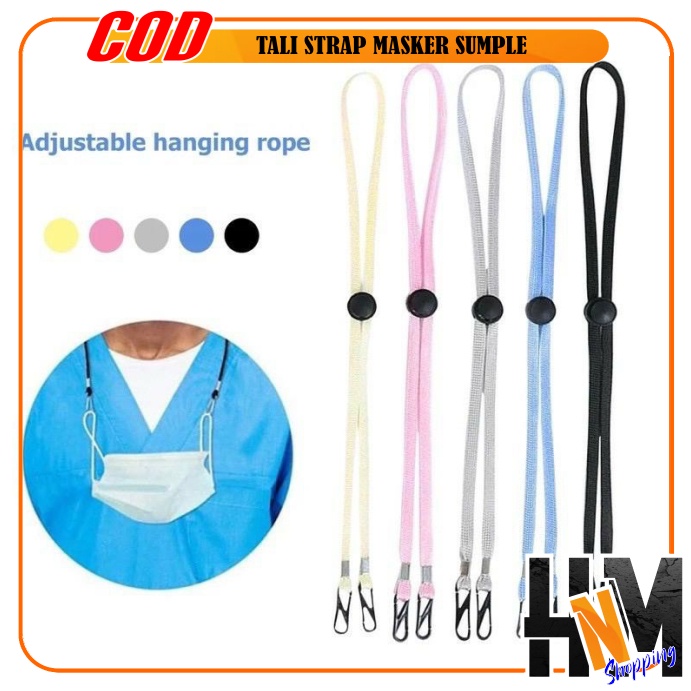 Tali Strap Masker Korea Impor Multifungsi / Konektor Masker Hijab