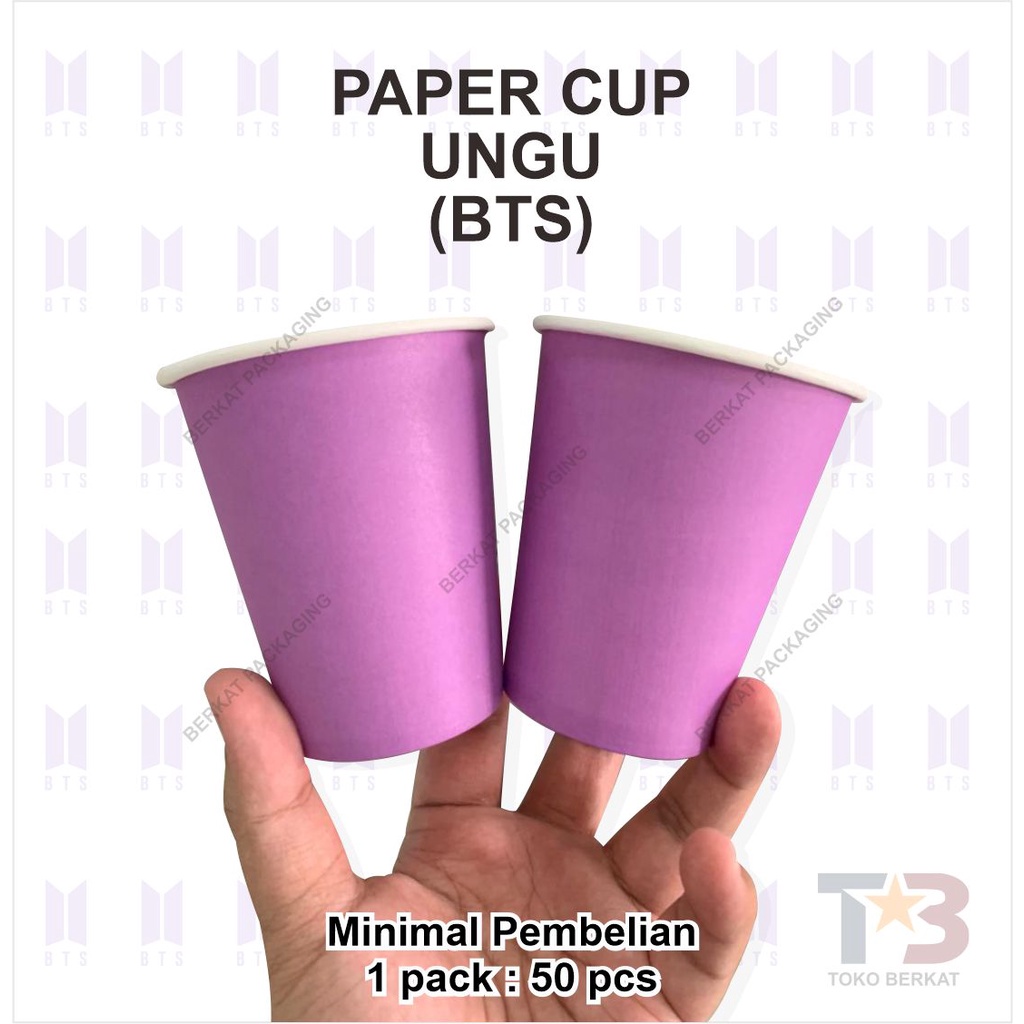 Jual Paper Cup Polos 8oz Ungupaper Cup Hot Ungusabloncetakgelas Kertasgelas Kopi Kertas 7512