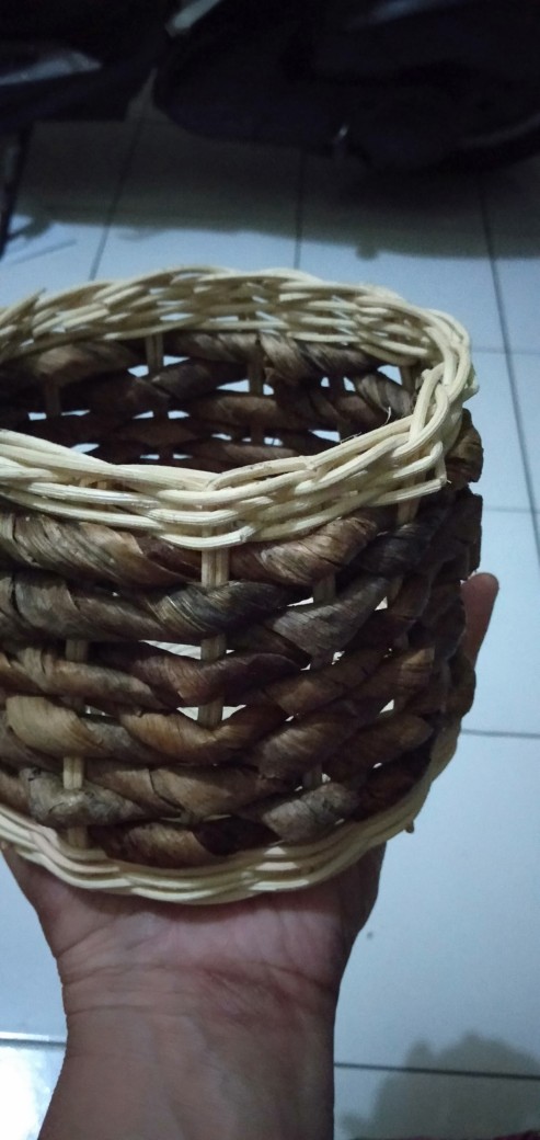 Storage Rounded Rotan&banana