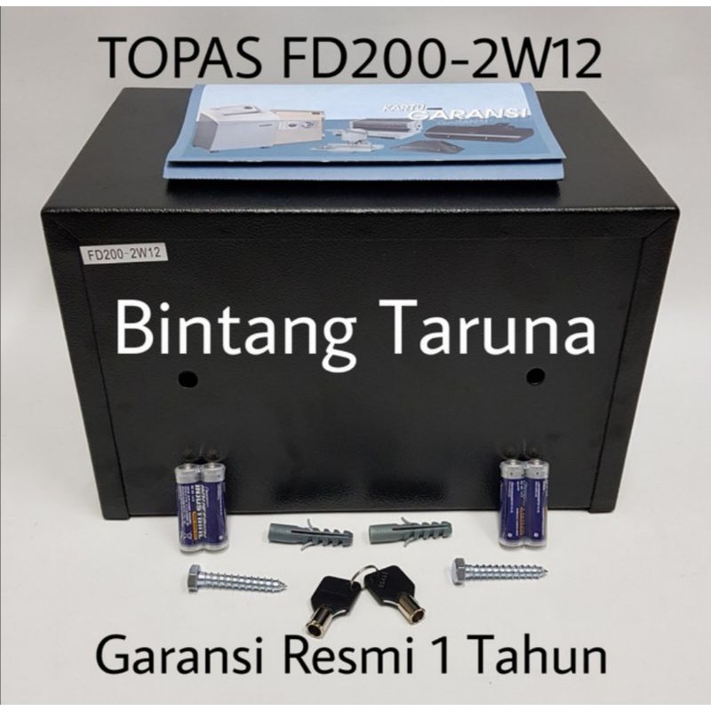 Brankas Topas FD200-2W12 Safe Box TOPAS FD200 Brankas Digital Topas