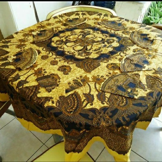 Taplak Meja Makan - Taplak Meja Makan Bulat