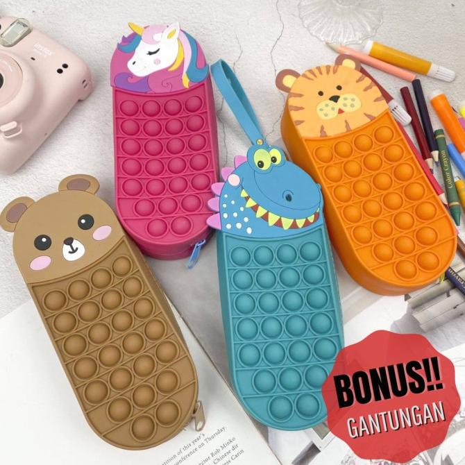 

KOTAK PENSIL POP IT KARAKTER/CASE POP IT TEMPAT PENSIL KARAKTER