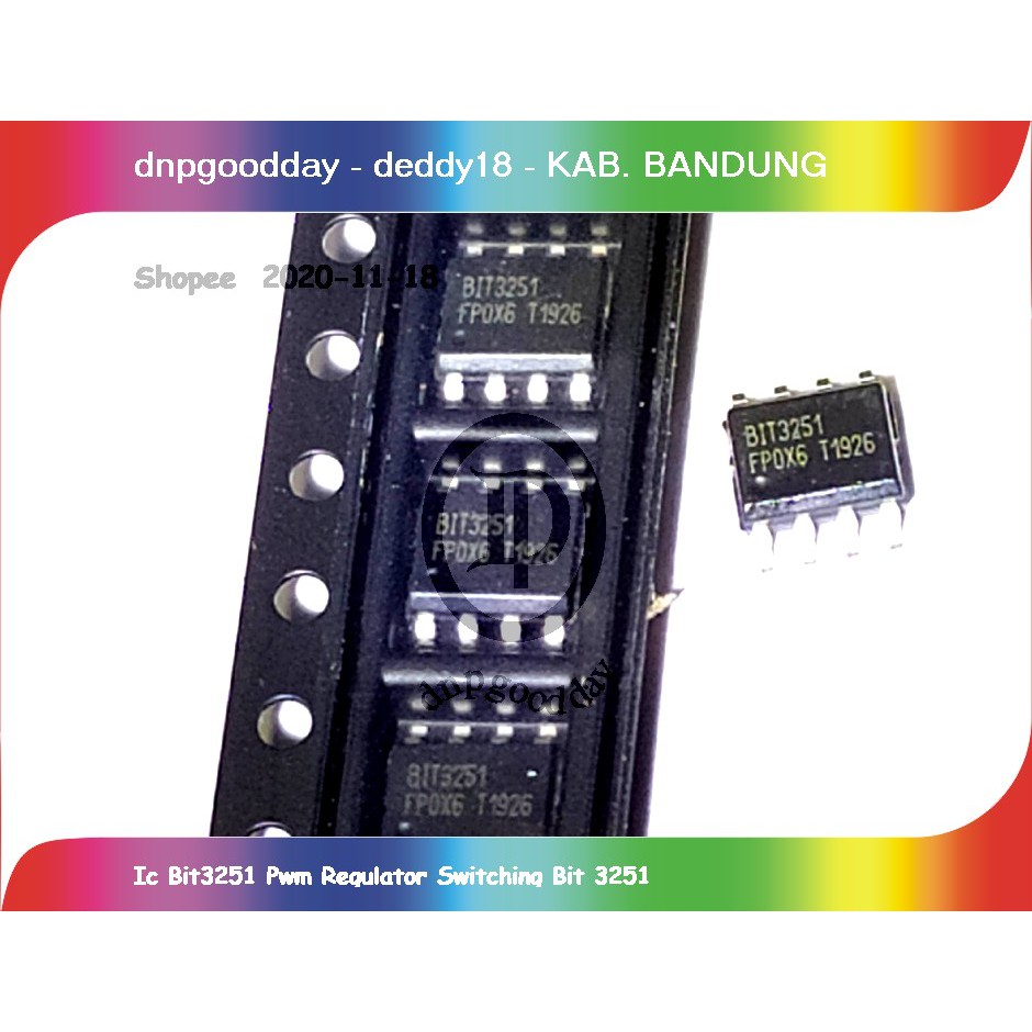 Ic Bit3251 Pwm Regulator Switching Bit 3251
