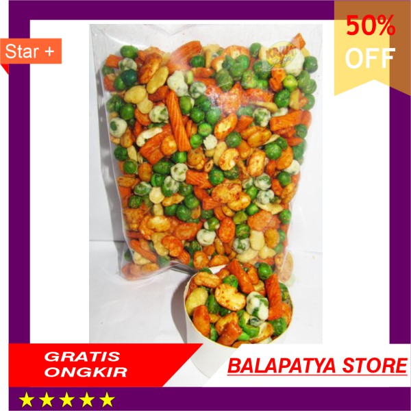 

STOK SISA 9 SAJA ! BURUAN !!! KACANG CAMPUR MIX ... RAME RASANYA