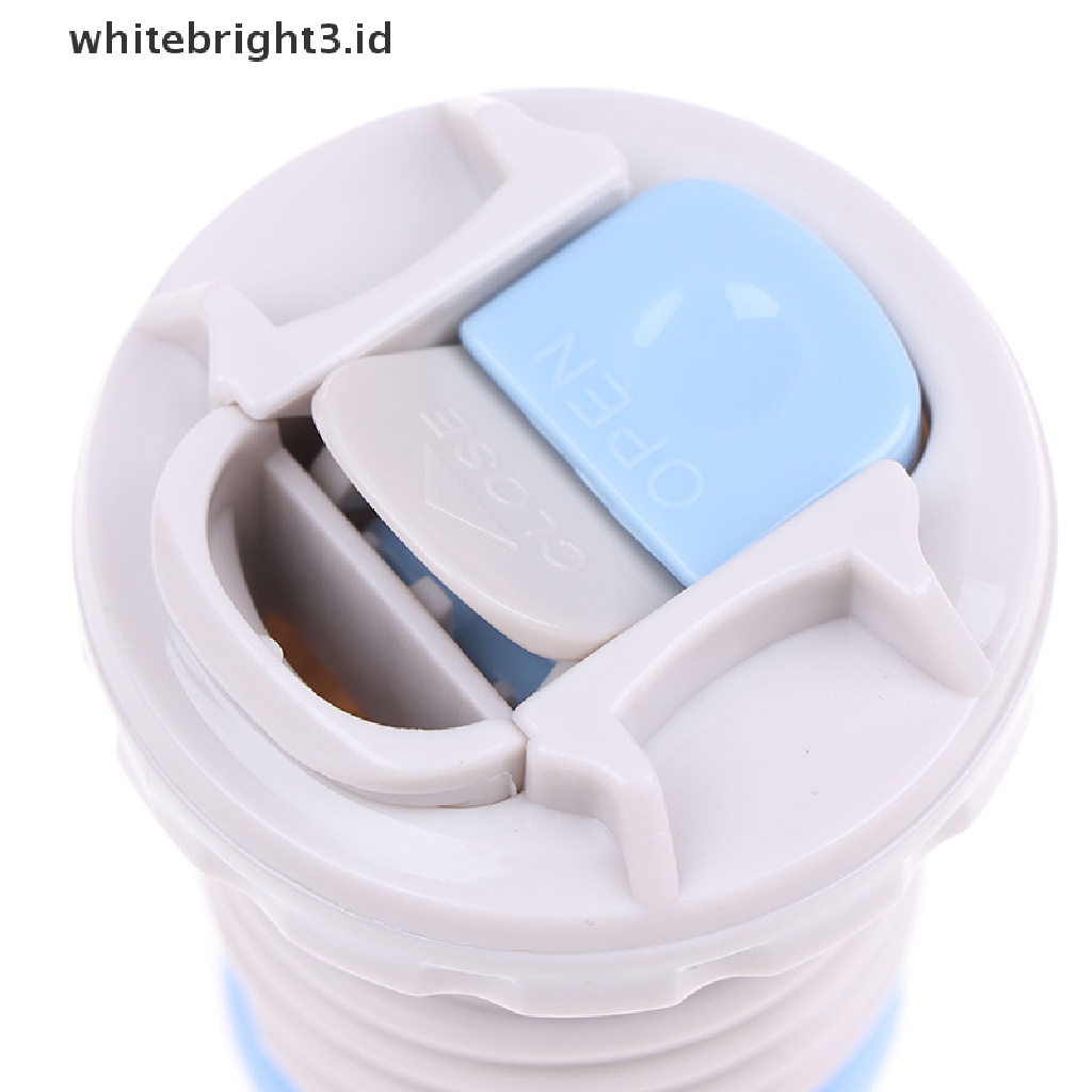 (whitebright3.id) Botol Minum Thermos Vacuum Bahan Plastik Untuk Travel