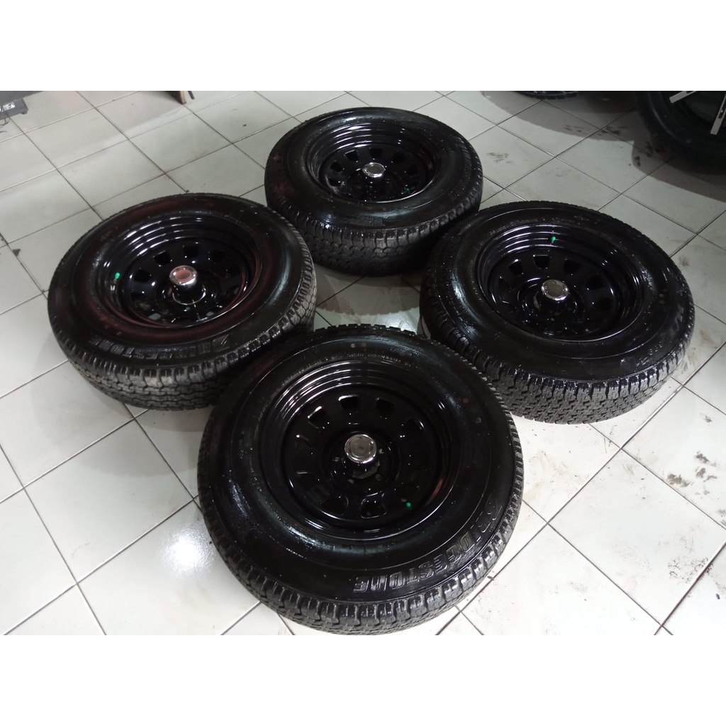 STD DAYTONA R16 LEBAR 7 PCD 5X114 + BS 205 80 R16