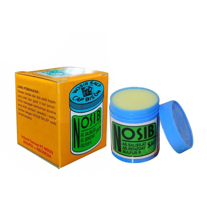 NOSIB SALEP 14 GR - Obat Oles Panu Kutu Air Kurap Jamur