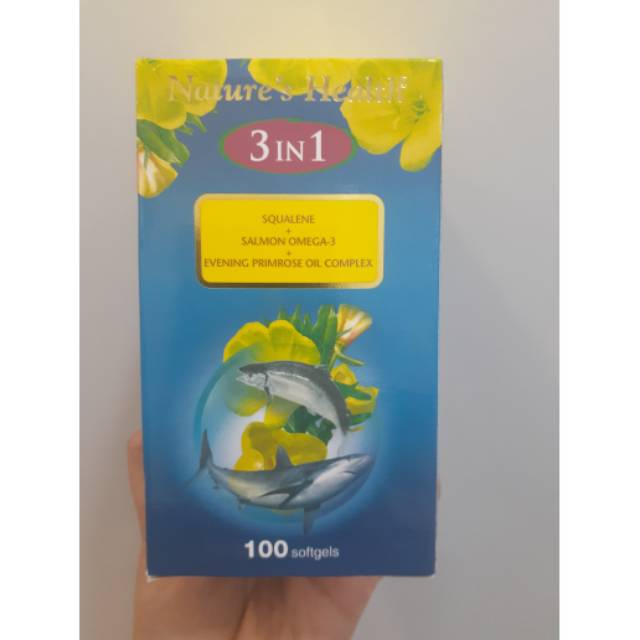 Nature's health omega squalene epo isi 100