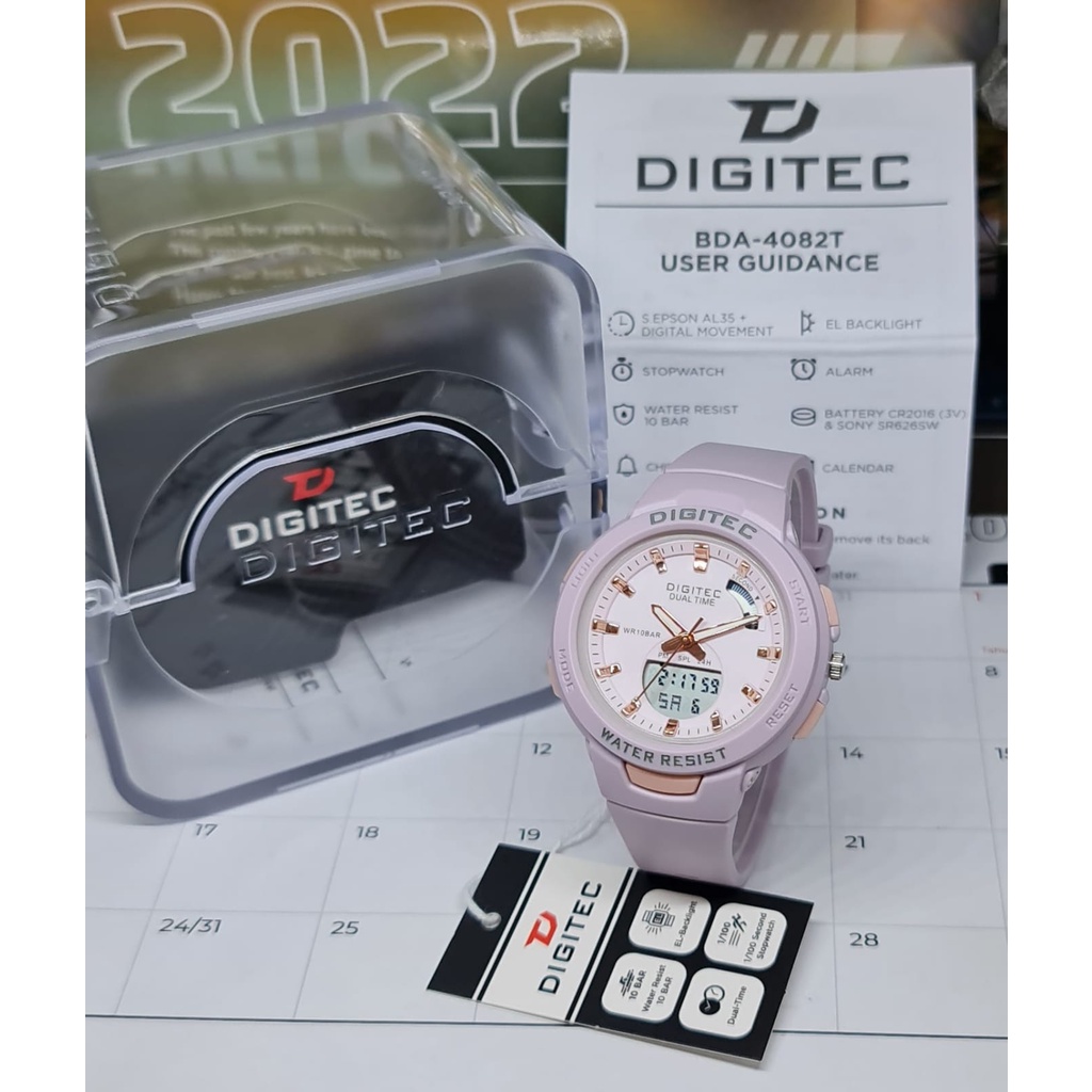 Jam Tangan Wanita DIGITEC DG-4082 Original / DA-3082 Digitec Original 100%