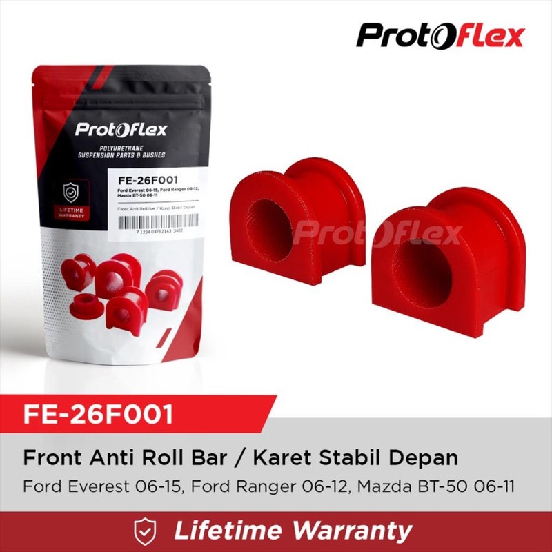 Protoflex Bushing Karet Stabil Depan Ford Everest Ranger Mazda BT-50