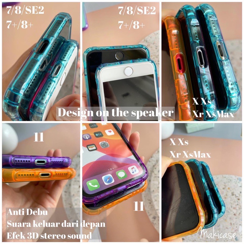 Tone Case Anti Bentur Shockproof