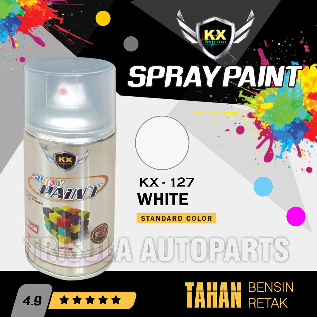 

Cat Semprot Aerosol / Pylox KX Paint - KX 127 WHITE