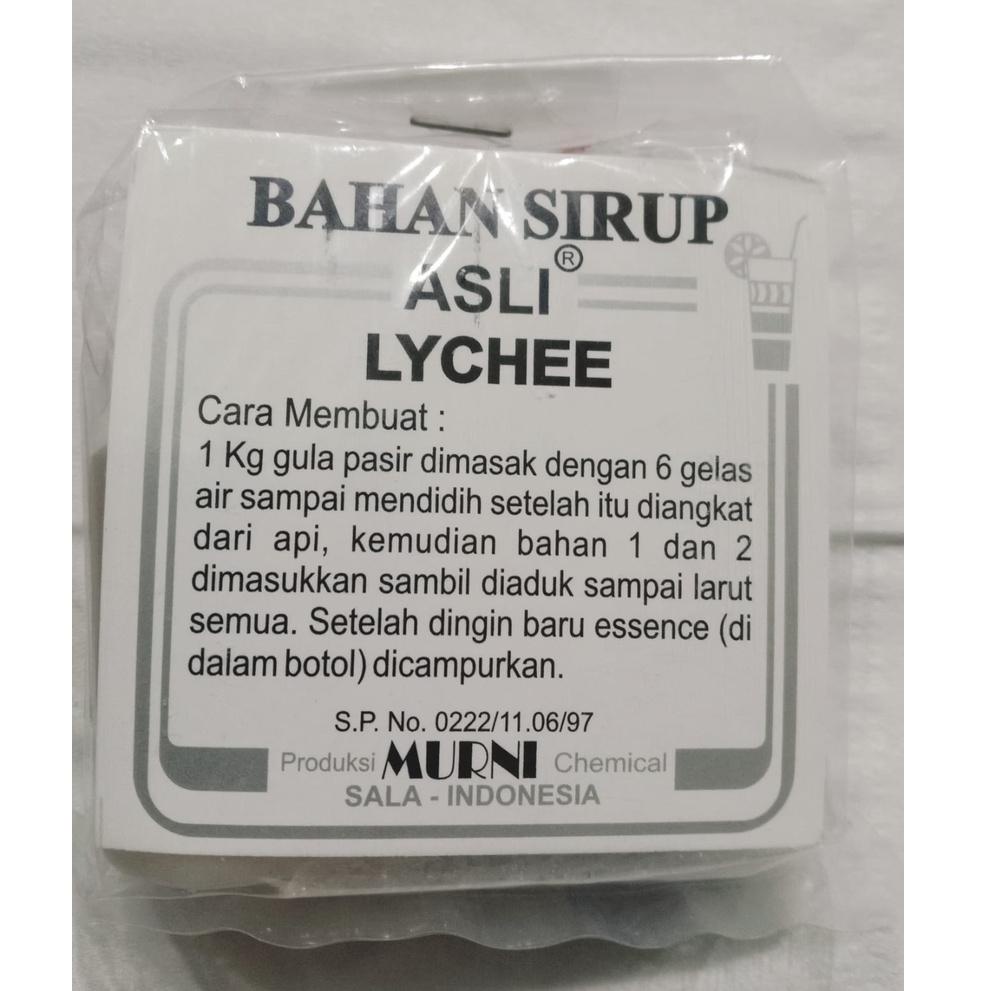 

TERMURAH (Grosir) (Gratis Ongkir) Bahan sirup MURNI CHEMICAL ASLI SOLO 100% (Tersedia Ekpedisi Cargo) 2995 ィ