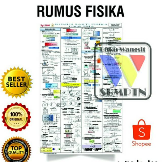 Rumus Wangsit Fisika Shopee Indonesia