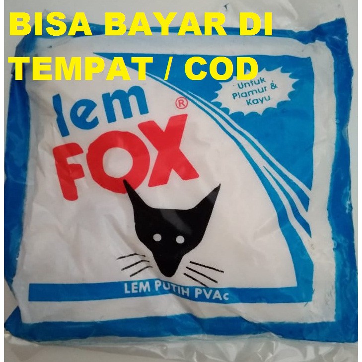 

LEM FOX PUTIH 350 Gram GR / LEM PVAC LIM KAYU