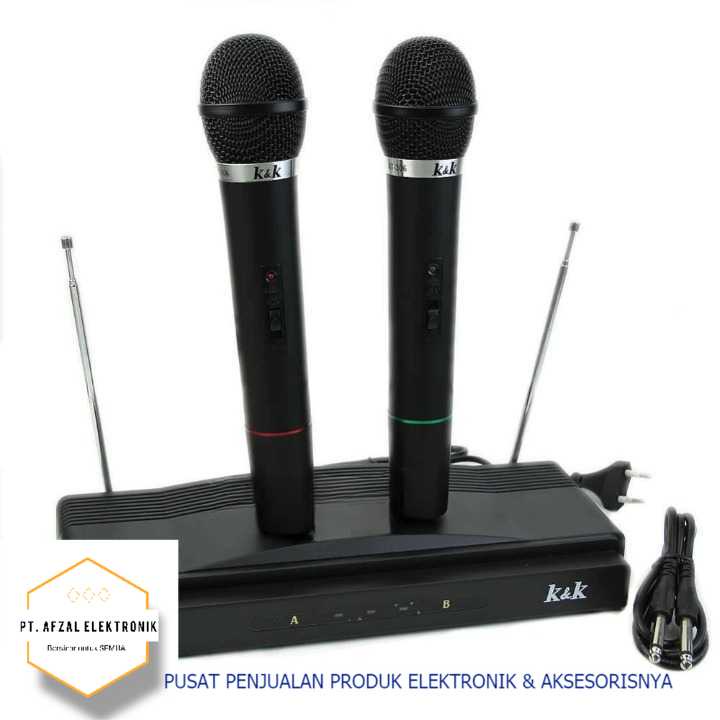 K&K Microphone Karaoke High Quality Handheld Wireless Mic - WM-306