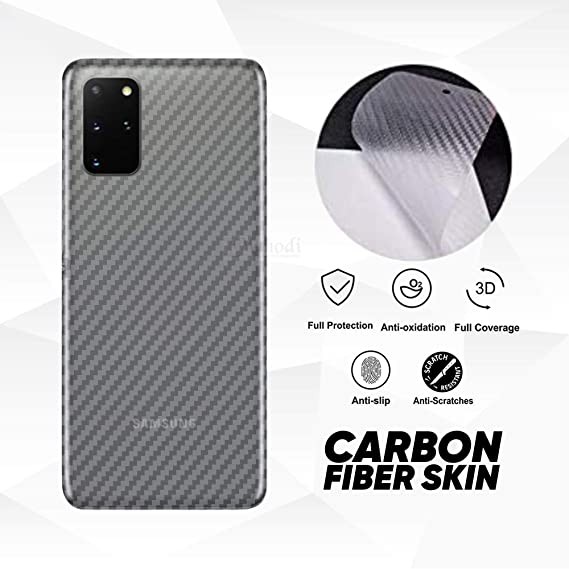 Skin carbon screen protector Samsung S20 S20fe S20plus S20ultra S21 fe plus ultra anti gores belakang