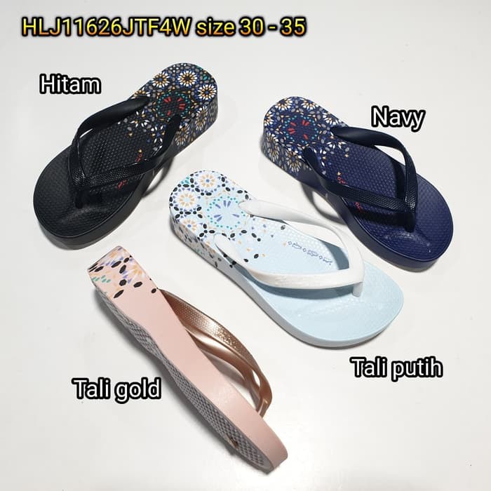 jelly sandal anak jepit karet import HLJ1626JTF4W