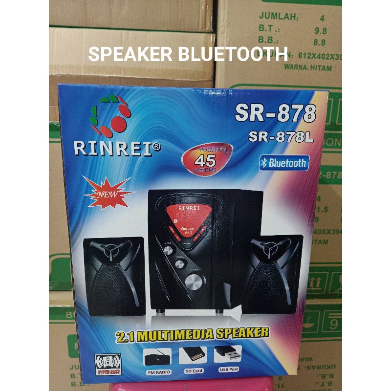 NEW!! RINREI SPEAKER BLUETOOTH SR-878L