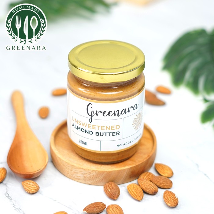 

SELAI- GREENARA HOMEMADE - UNSWEETENED ALMOND BUTTER / SELAI ALMOND -SELAI.