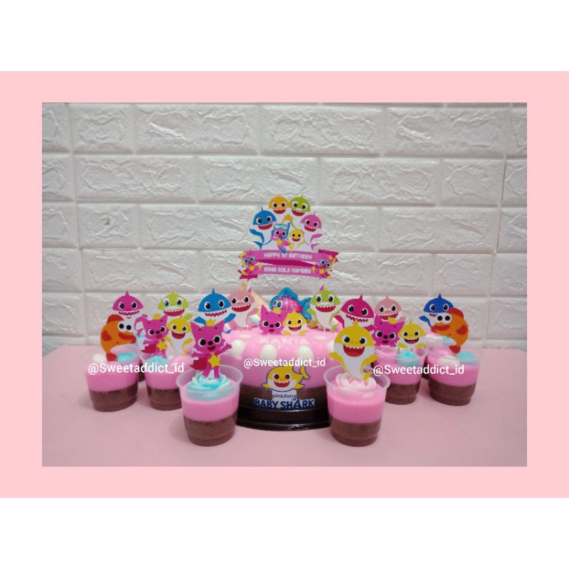 

Pudding cup / pudding cup karakter / pudding anak / pudding ulang tahun / pudding gelas / pudding ultah