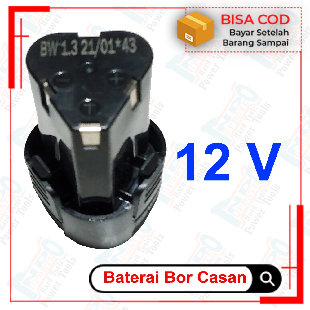 Baterai Bor Baterai 12 Volt JLD 3000 MAH Cordless Drill-4