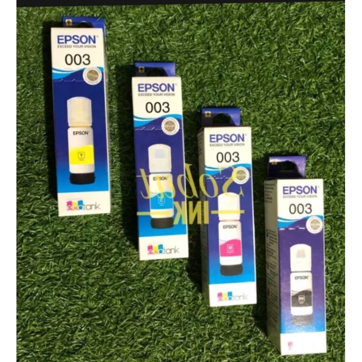 TINTA PRINTER EPSON 003 1 PCS (B, C, M, Y) Epson L3110, Epson L13150, Epson L1110, Epson L3100, Epso