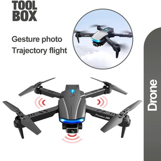 Toolbox Drone E99 K3 Pro 4K Dual Kamera Avoid Obstacles WIFI FPV Fotografi Udara Helikopter Foldable Quadcopter Drone
