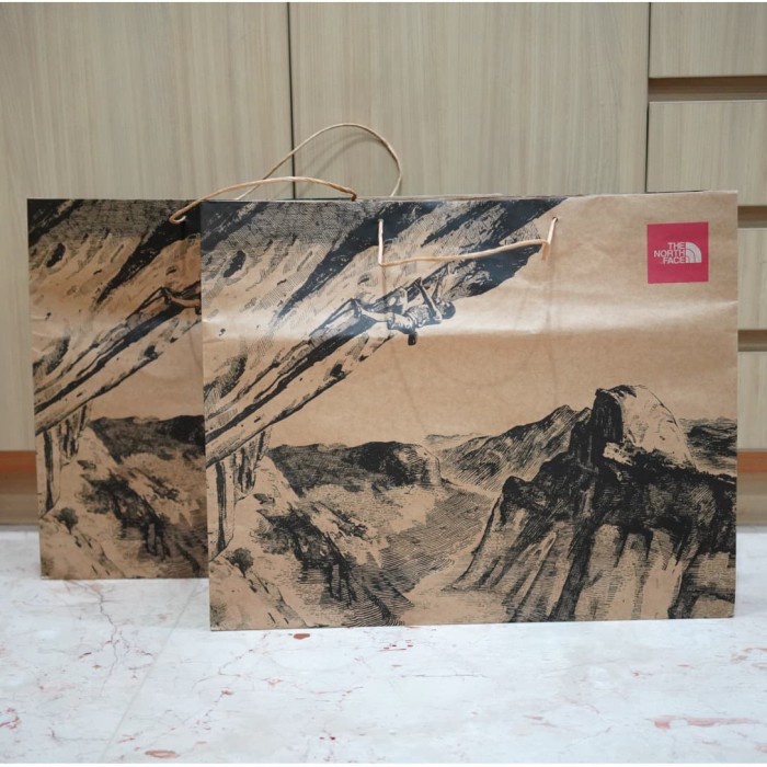 

(TERLARIS) The North Face Paperbag/North Face Designer Paperbag Asli/Tas Kertas