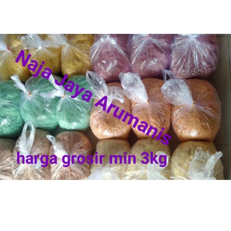

ぢ Arumanis 1kg (warna) Rambut Nenek ゼ