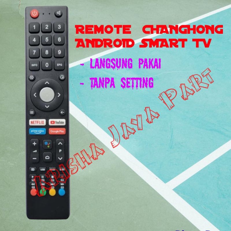 Remote Changhong Android Smart TV remot tv cenghong android led