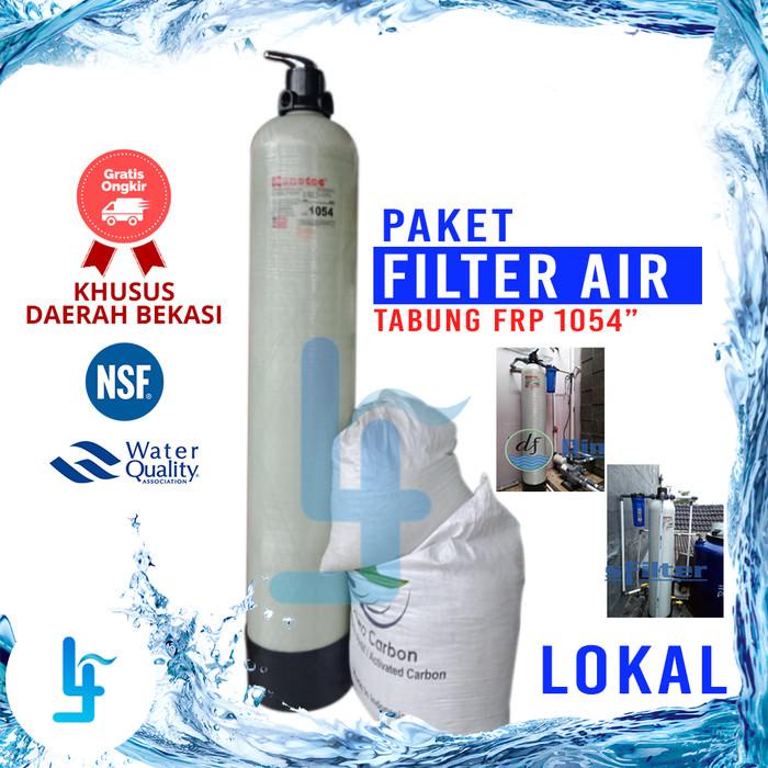 Filter Paket Tabung Filter Air Frp 1054'' Plus Isi Media