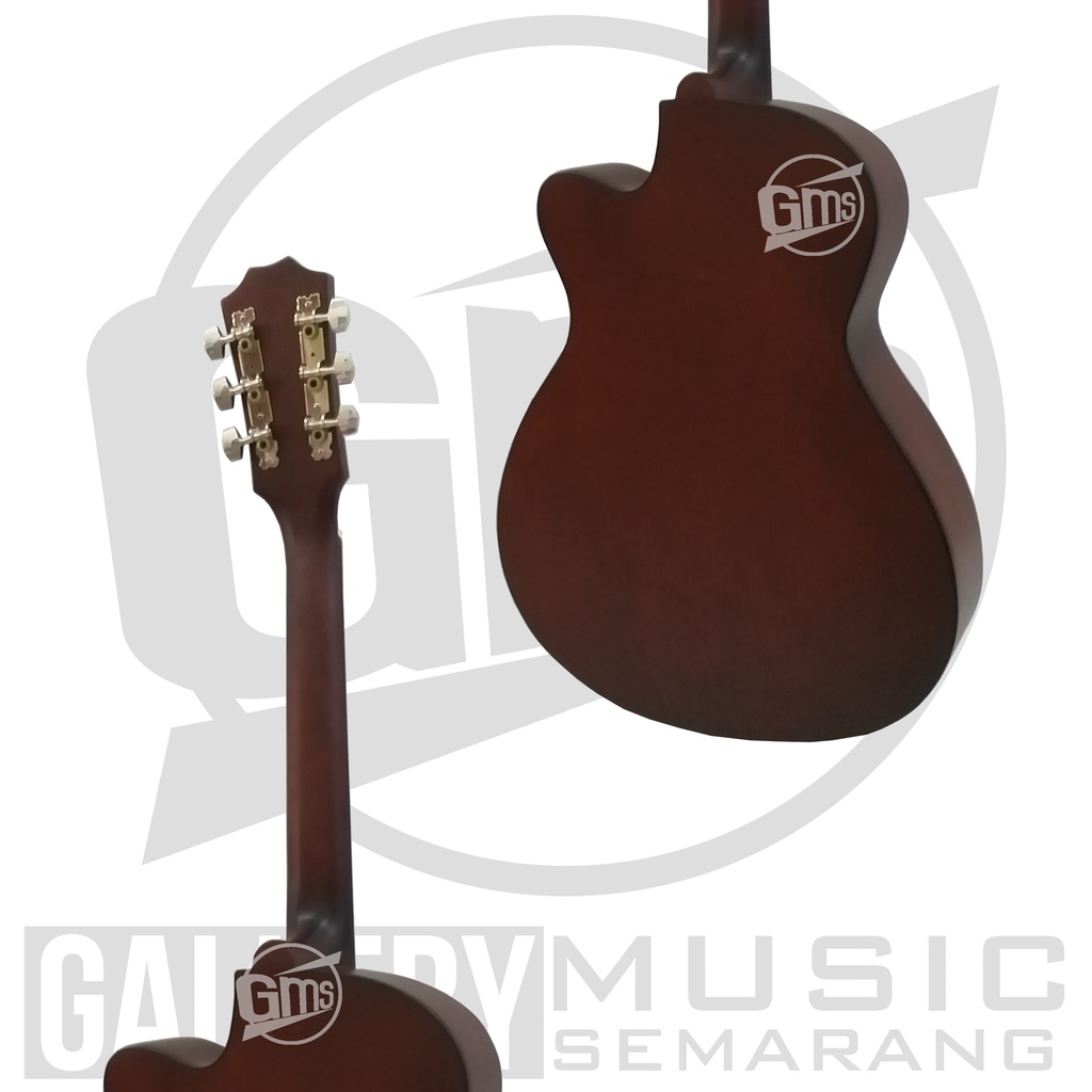 Gitar Akustik Taylor Tanam Besi Bonus Packing Kayu &amp; Bubble Warp