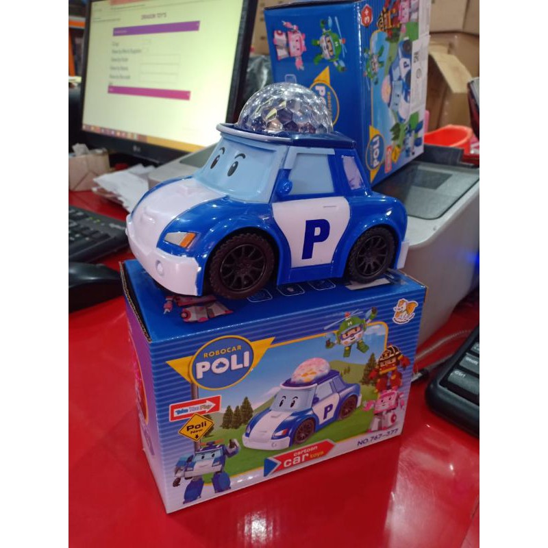 Mobil Poli Jalan Musik Lampu